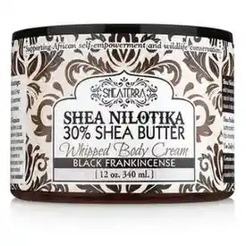 Shea Nilotika 30% Shea Butter Whipped Body Cream BLACK FRANKINCENSE