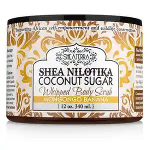 Shea Nilotika Butter Coconut Sugar Whipped Body Scrub- MONGONGO BANANA
