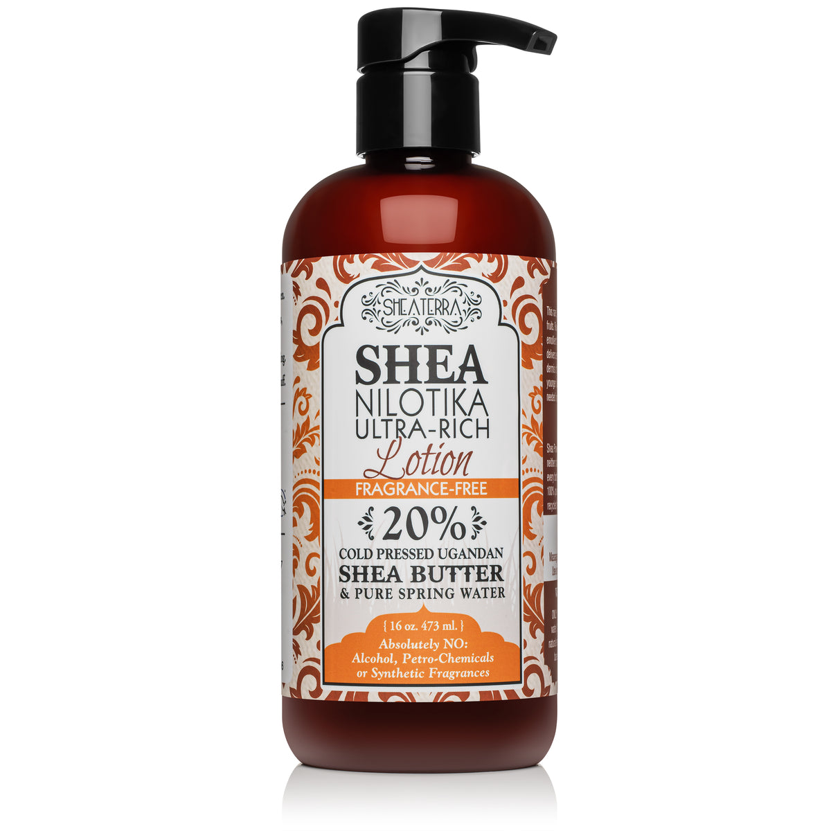 Shea Nilotika 20% Shea Butter Ultra-Rich Lotion FRAGRANCE FREE