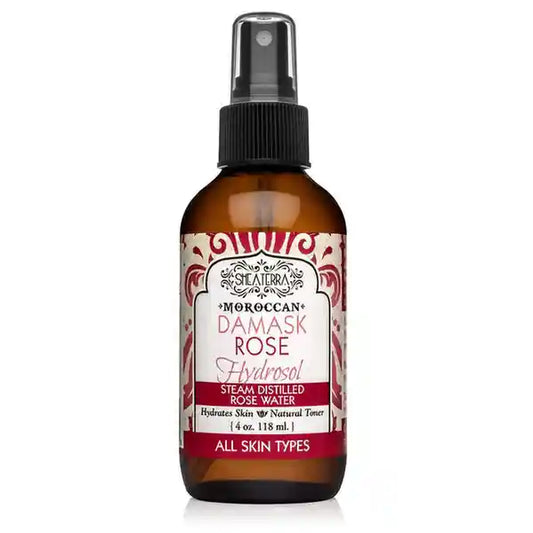 100% Certified Organic Moroccan Damask Rose Hydrosol