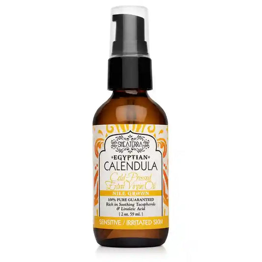 100% Pure Egyptian Calendula Extra Virgin Oil (Cold Pressed, Nile Grown)