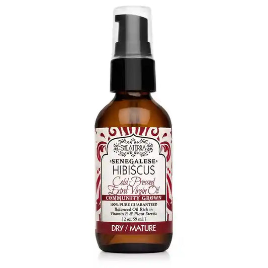 100% Pure Senegalese Hibiscus Extra Virgin Oil (Cold Pressed, Community Grown)