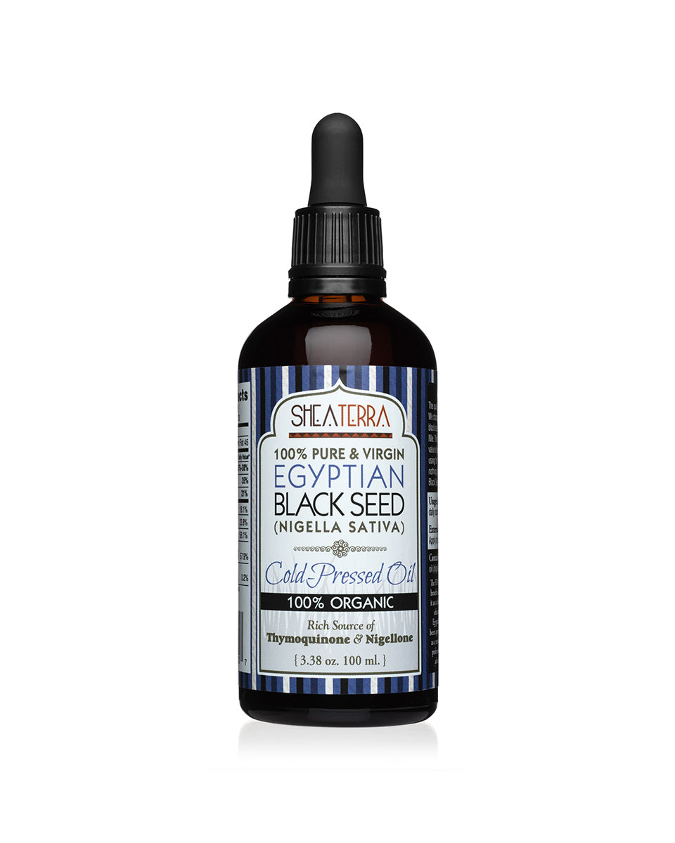 Egyptian Black Seed Oil 3.38 oz. (Certified Organic, Cold Pressed)