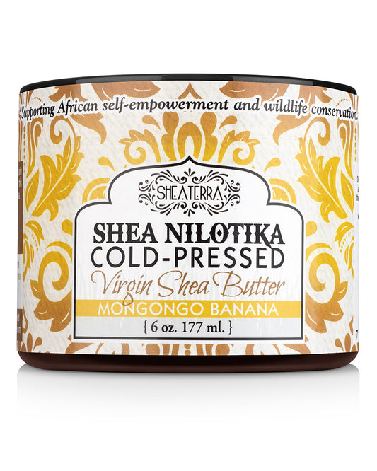 Shea Nilotika Cold-Pressed Virgin Shea Butter MONGONGO BANANA