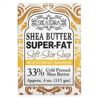 Shea Butter Super Fat Soft-Skin Soap MONGONGO BANANA