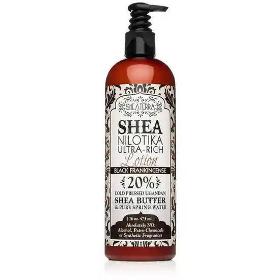 Shea Nilotik' 20% Shea Butter Ultra-Rich Lotion DAKARA FRANKINCENSE