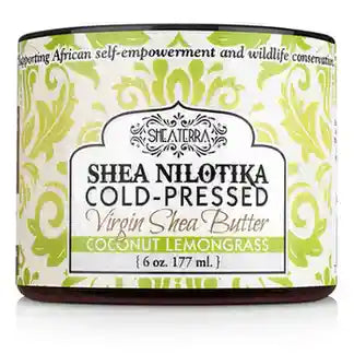 Shea Nilotik' Cold Pressed Virgin Shea Butter COCONUT LEMONGRASS