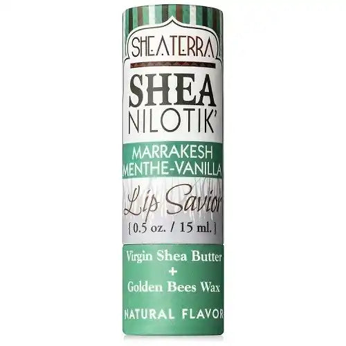 Shea Nilotik' Lip Savior MARRAKESH MENTHE VANILLA