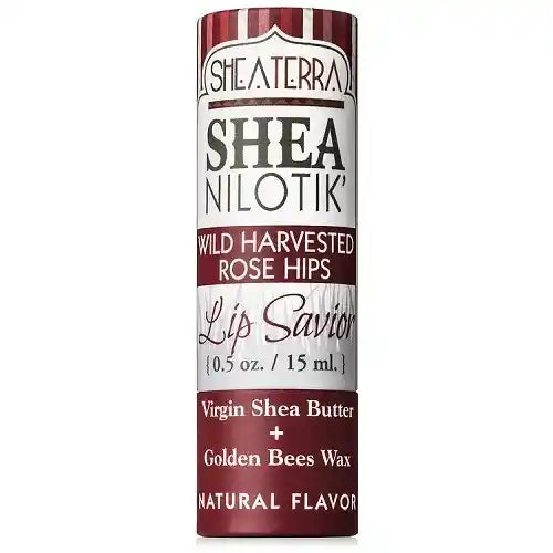 Shea Nilotik' Lip Savior WILD HARVESTED ROSE HIPS