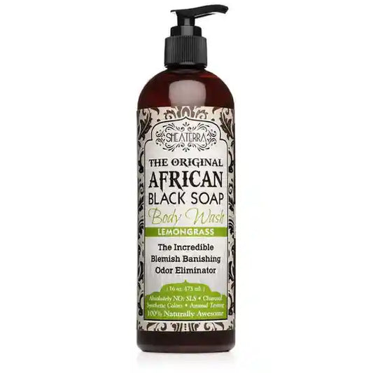 The Original African Black Soap Body Wash LEMONGRASS